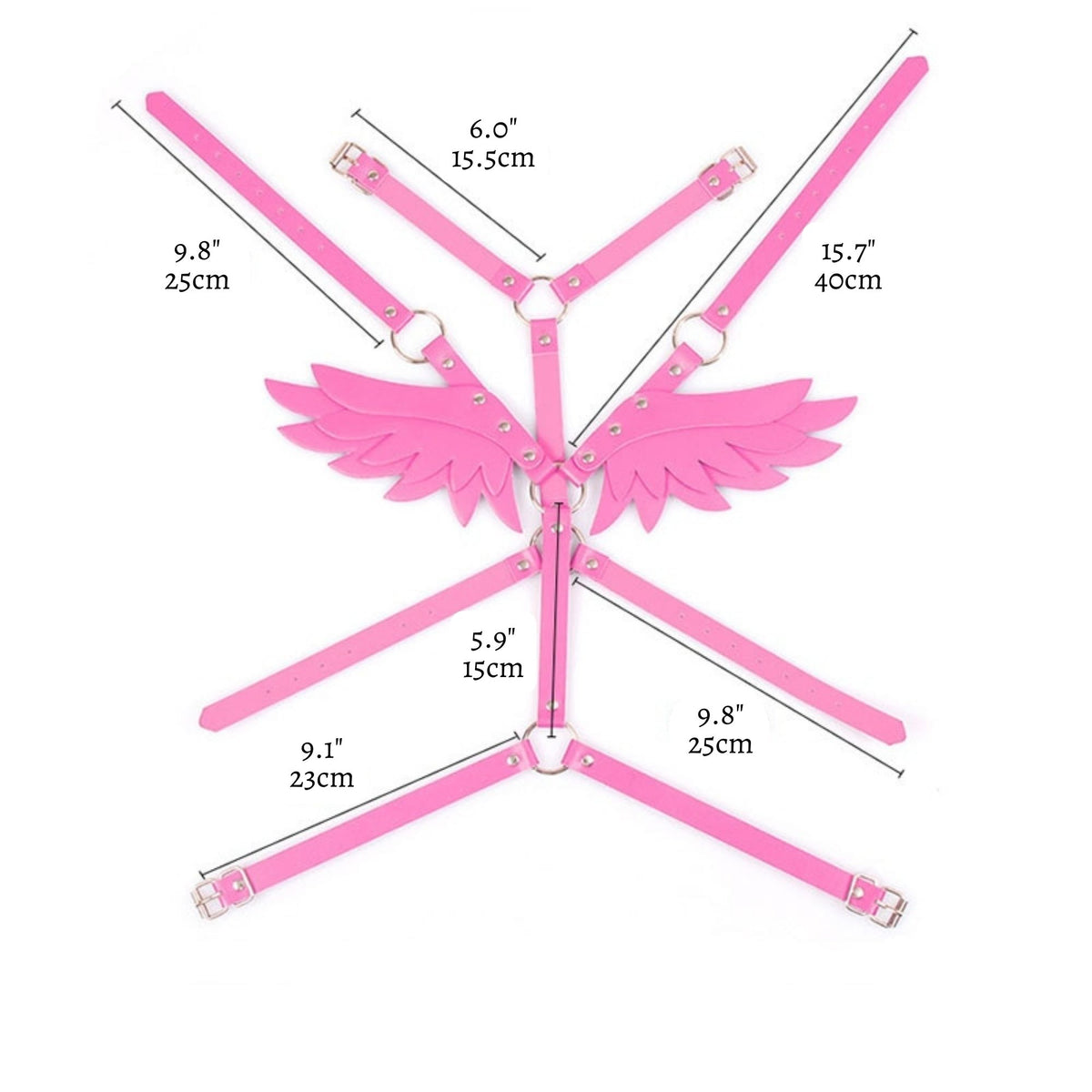Broken Angel Sissy Harness - Garter - Twisted Jezebel