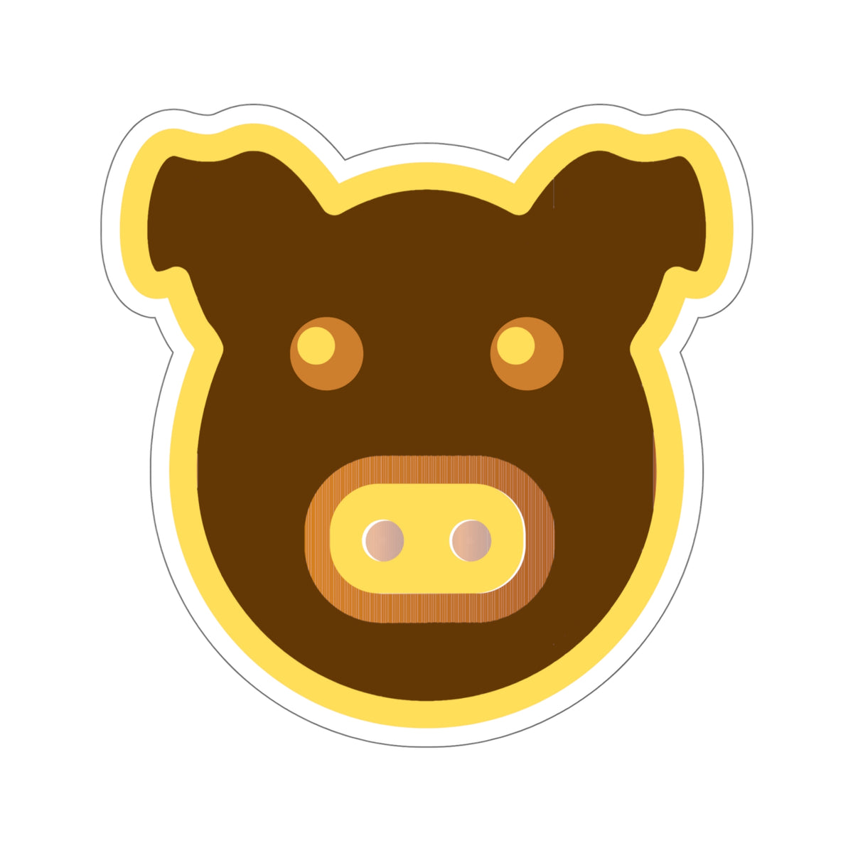Dirty Pig Kiss-Cut Stickers - Kiss-Cut Stickers - Twisted Jezebel