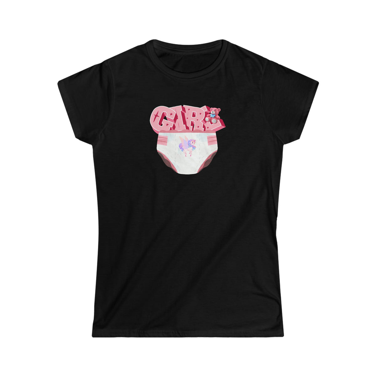 Diaper Girl - Tee - Twisted Jezebel