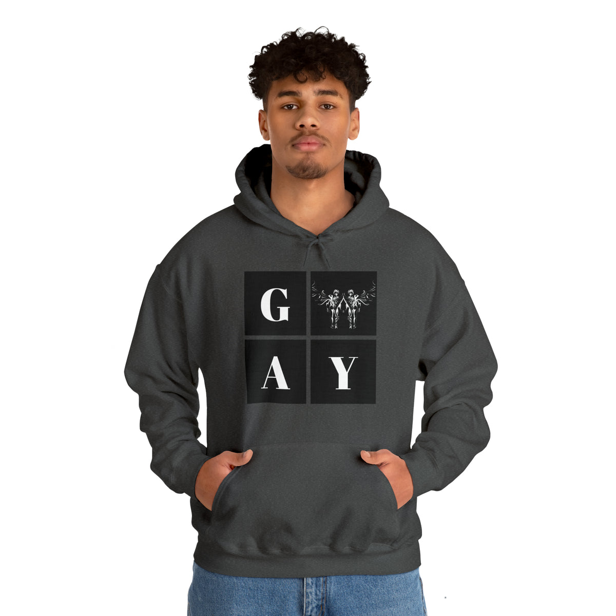 Gay Angel - Hoodie - Twisted Jezebel