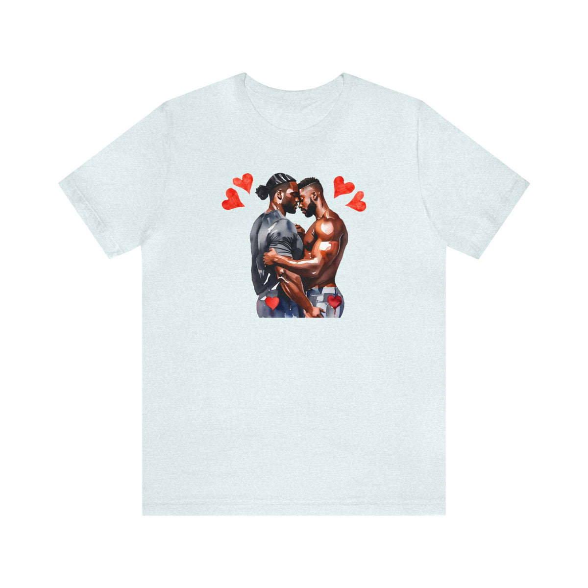 Gay Valentines: "Embrace in Love" Tee - T-Shirt - Twisted Jezebel
