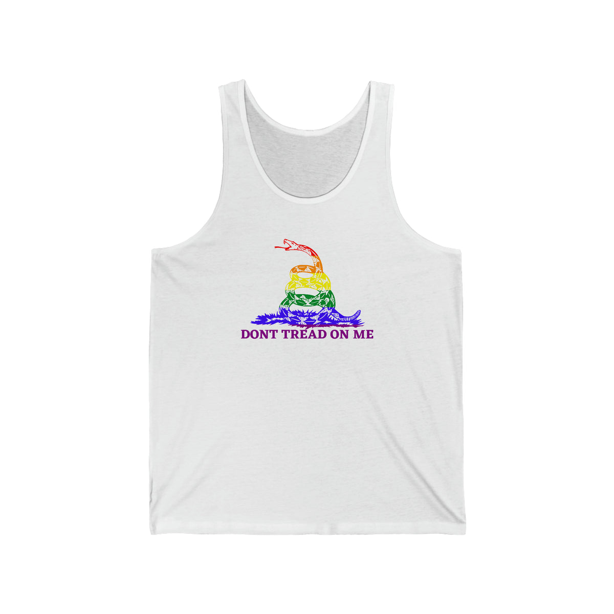 Don't Tread on Me Pride Edition Tank - Tank - Twisted Jezebel