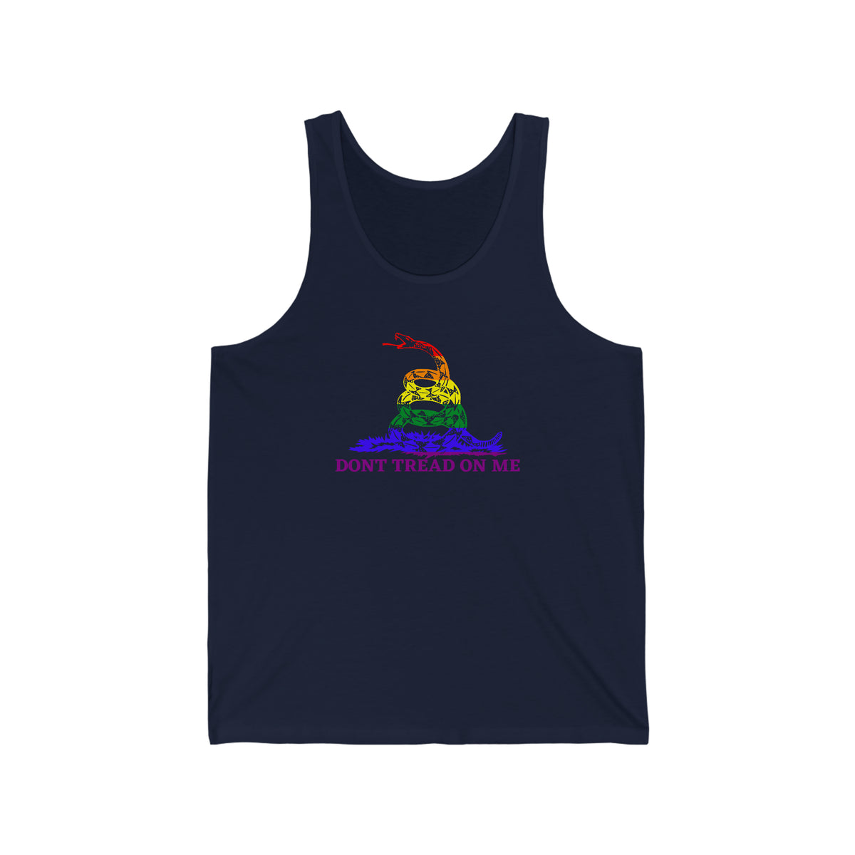 Don't Tread on Me Pride Edition Tank - Tank - Twisted Jezebel