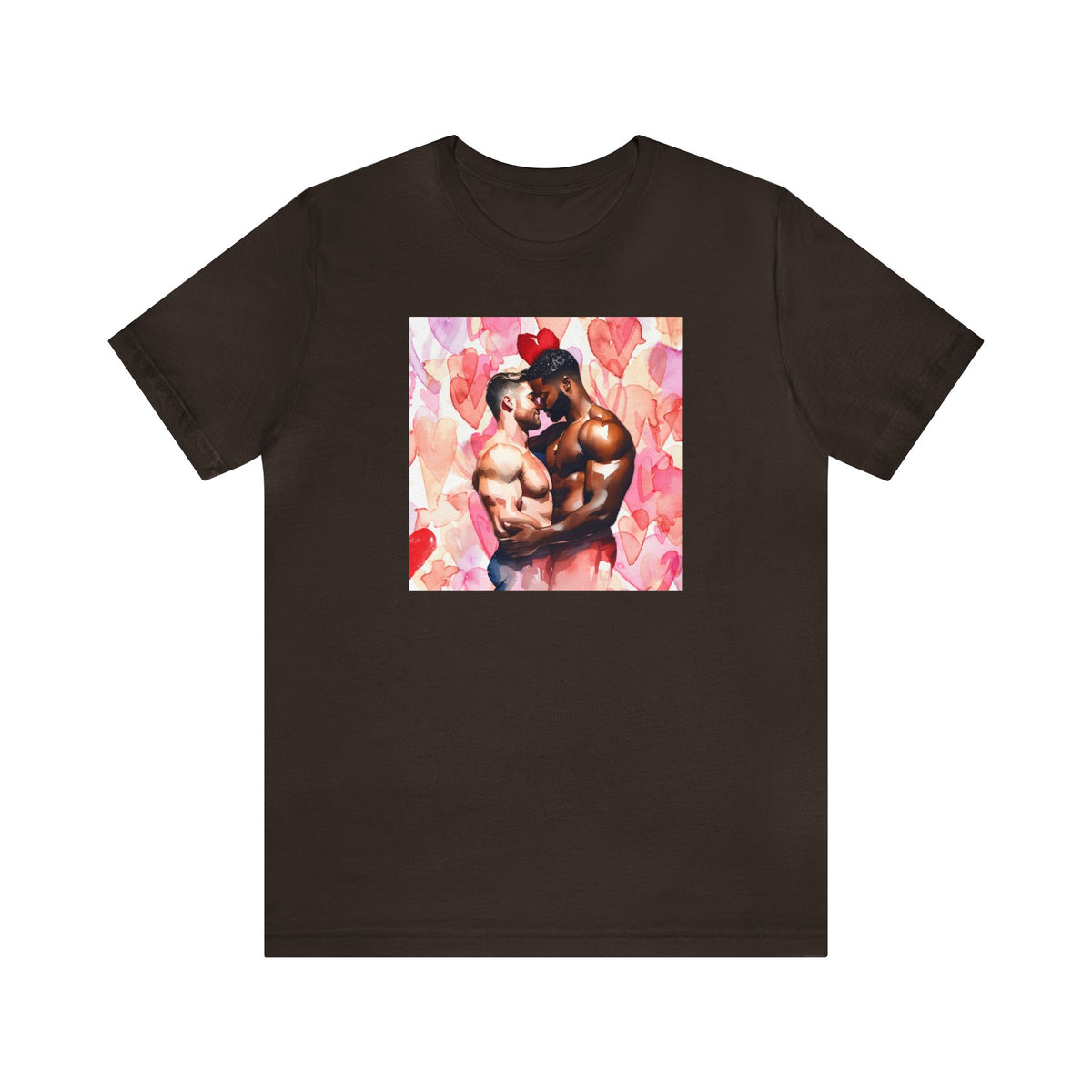 Gay Valentines: "United Hearts" Tee - T-Shirt - Twisted Jezebel
