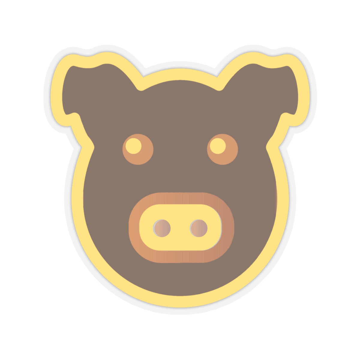 Dirty Pig Kiss-Cut Stickers - Kiss-Cut Stickers - Twisted Jezebel