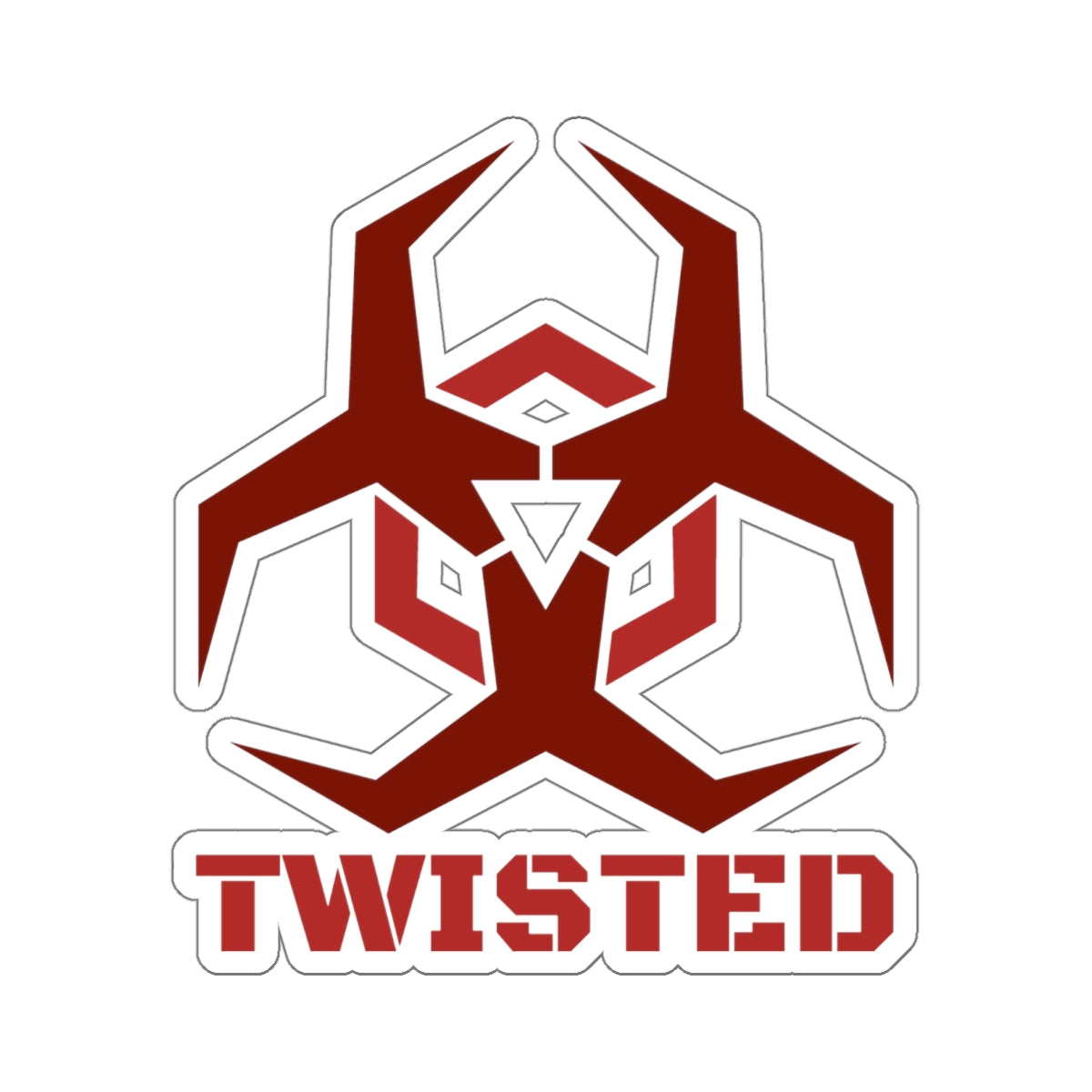 Biohazard Kiss-Cut Stickers - Kiss-Cut Stickers - Twisted Jezebel