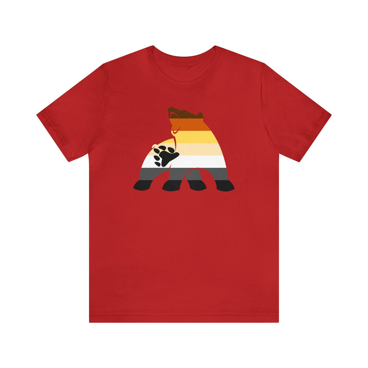 Bear Brotherhood Flag Silhouette Tee - Tee - Twisted Jezebel