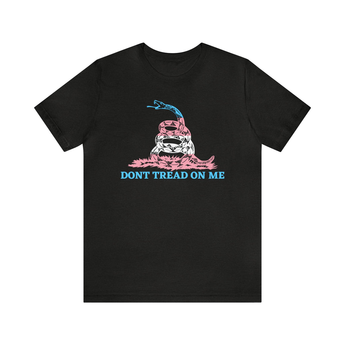 Don't Tread On Me Trans Pride Edition Tee - Tee - Twisted Jezebel