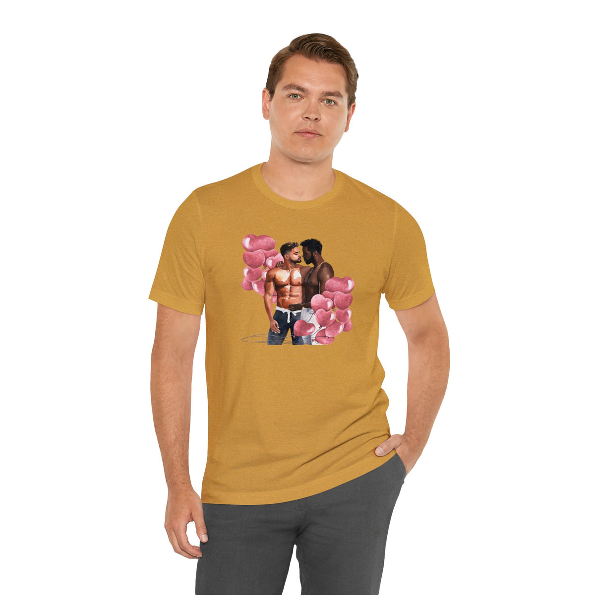 Gay Valentines: "Whispers of the Heart" Tee - T-Shirt - Twisted Jezebel