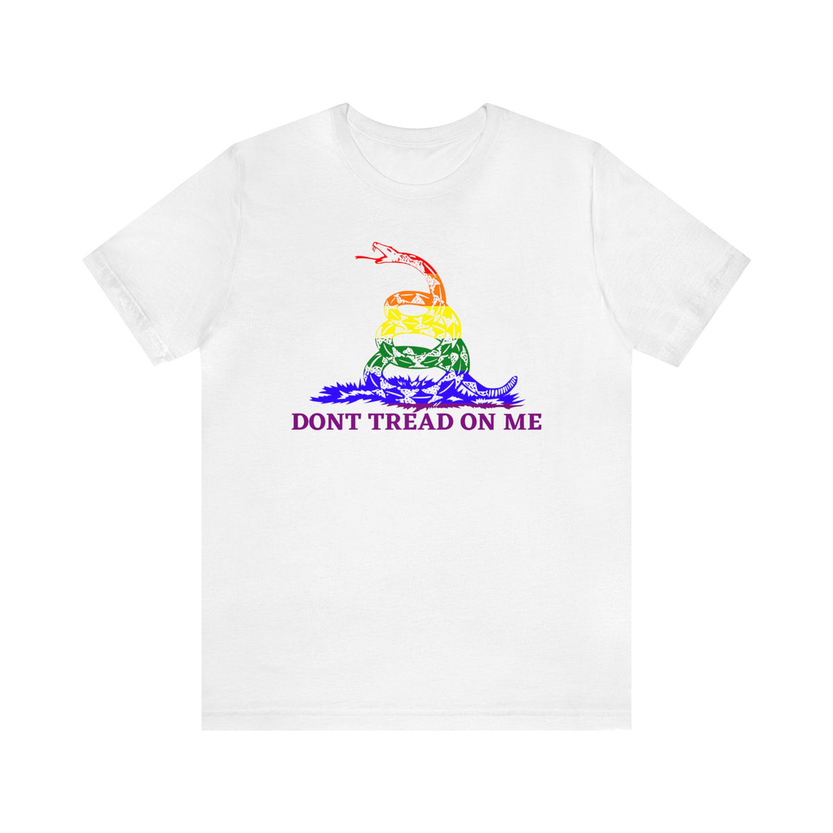Don't Tread on Me Pride Edition Tee - Tee - Twisted Jezebel