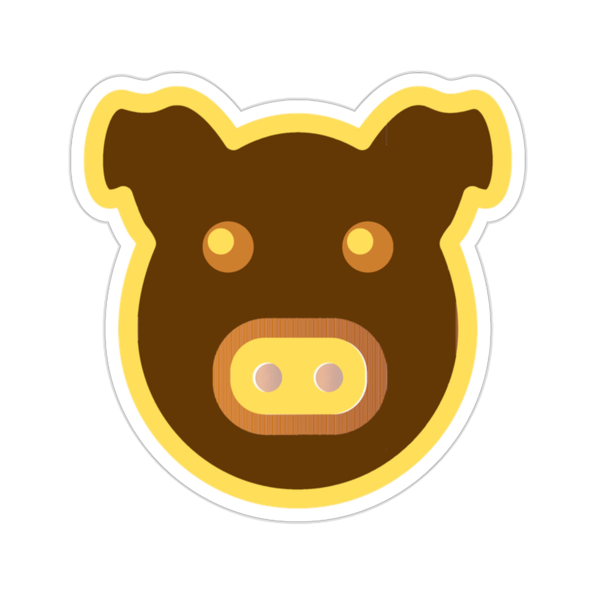 Dirty Pig Kiss-Cut Stickers - Kiss-Cut Stickers - Twisted Jezebel