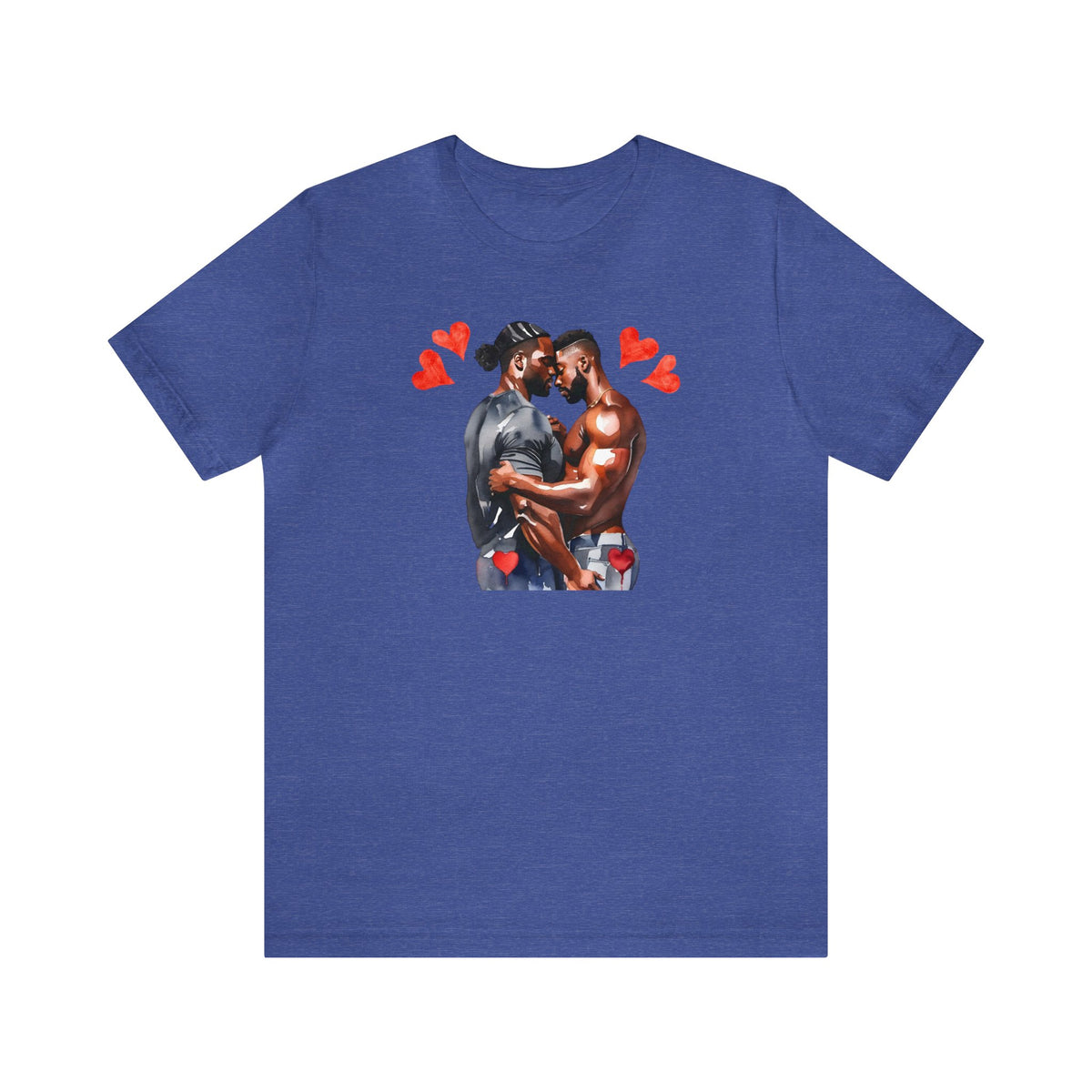 Gay Valentines: "Embrace in Love" Tee - T-Shirt - Twisted Jezebel