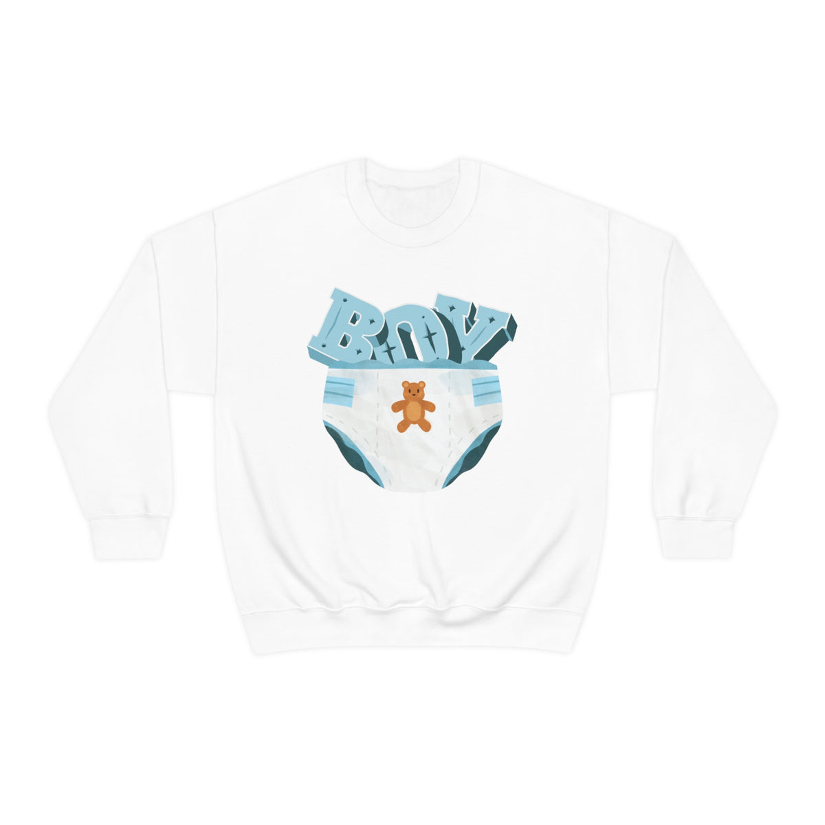 Diaper Boy Pullover - Sweatshirt - Twisted Jezebel