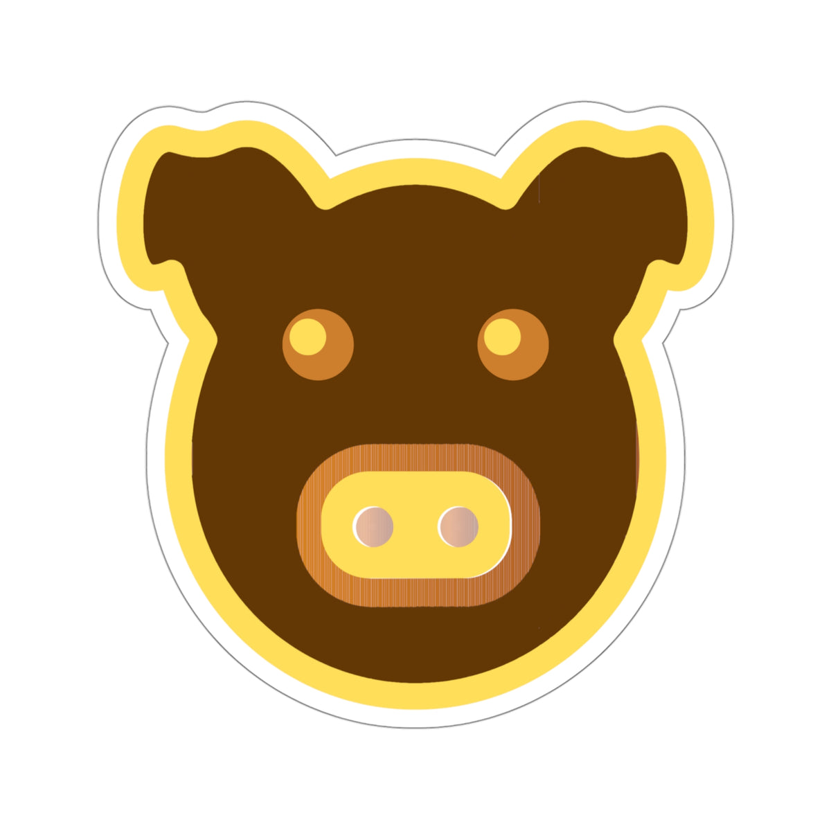 Dirty Pig Kiss-Cut Stickers - Kiss-Cut Stickers - Twisted Jezebel