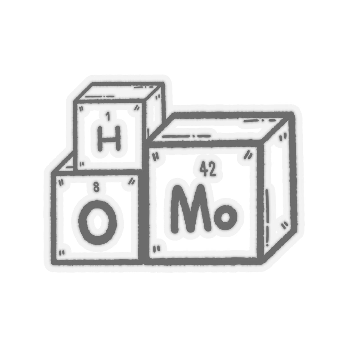 HOMo Kiss-Cut Stickers - Kiss-Cut Stickers - Twisted Jezebel