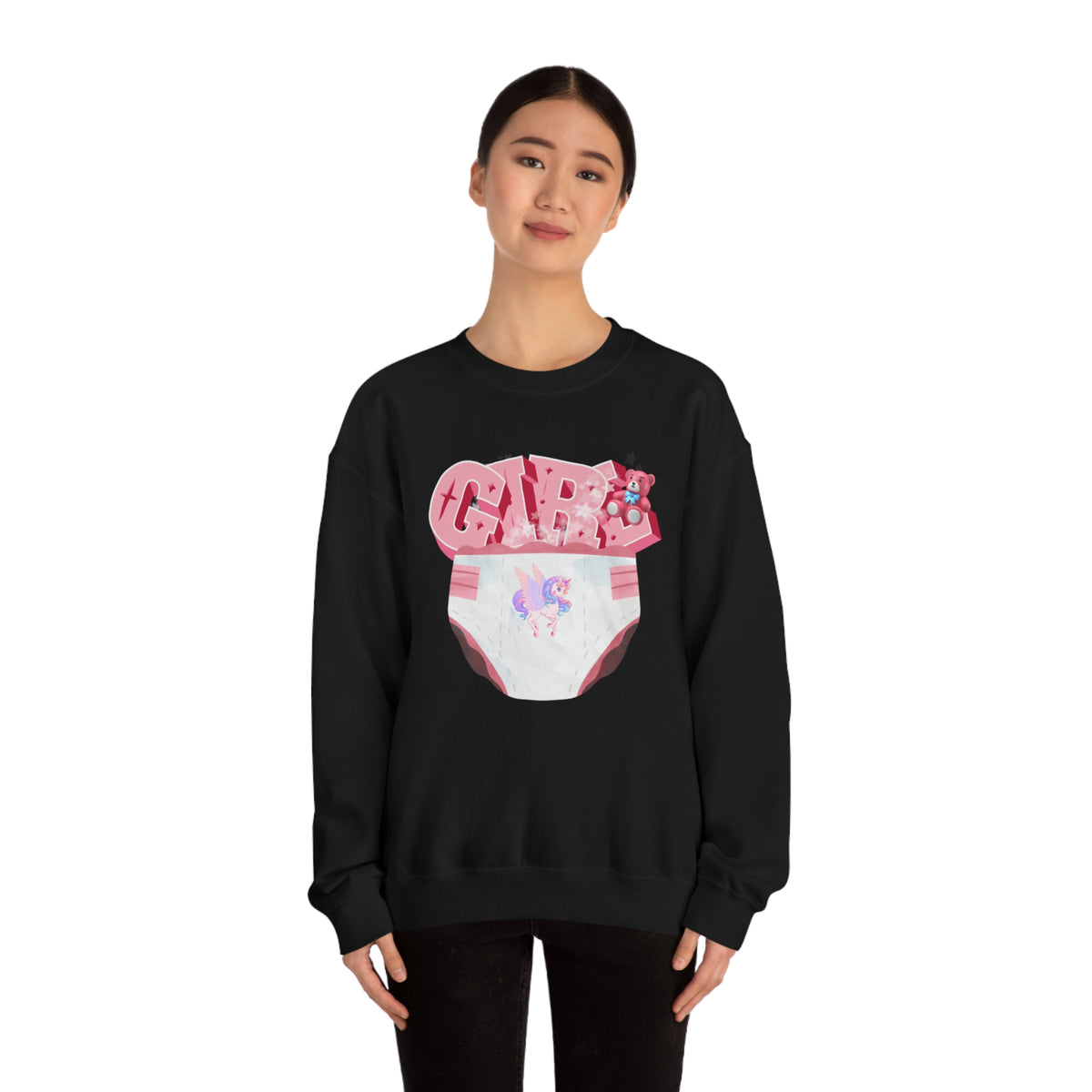 Diaper Girl Sweatshirt - Sweatshirt - Twisted Jezebel