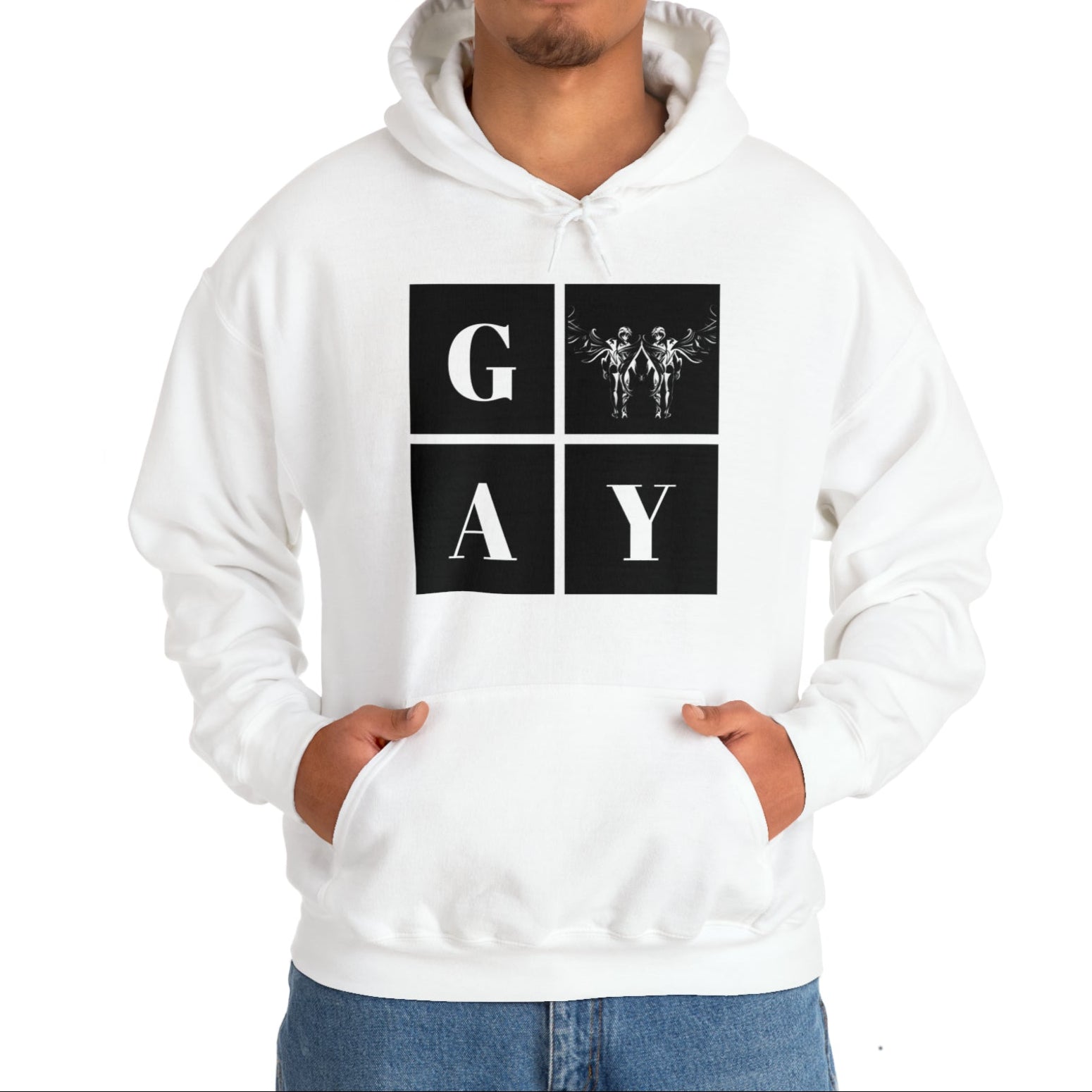 Gay Angel - Hoodie - Twisted Jezebel