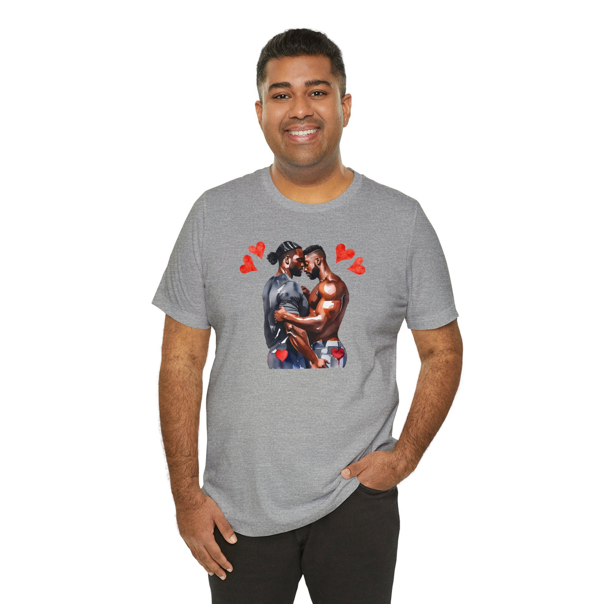 Gay Valentines: "Embrace in Love" Tee - T-Shirt - Twisted Jezebel