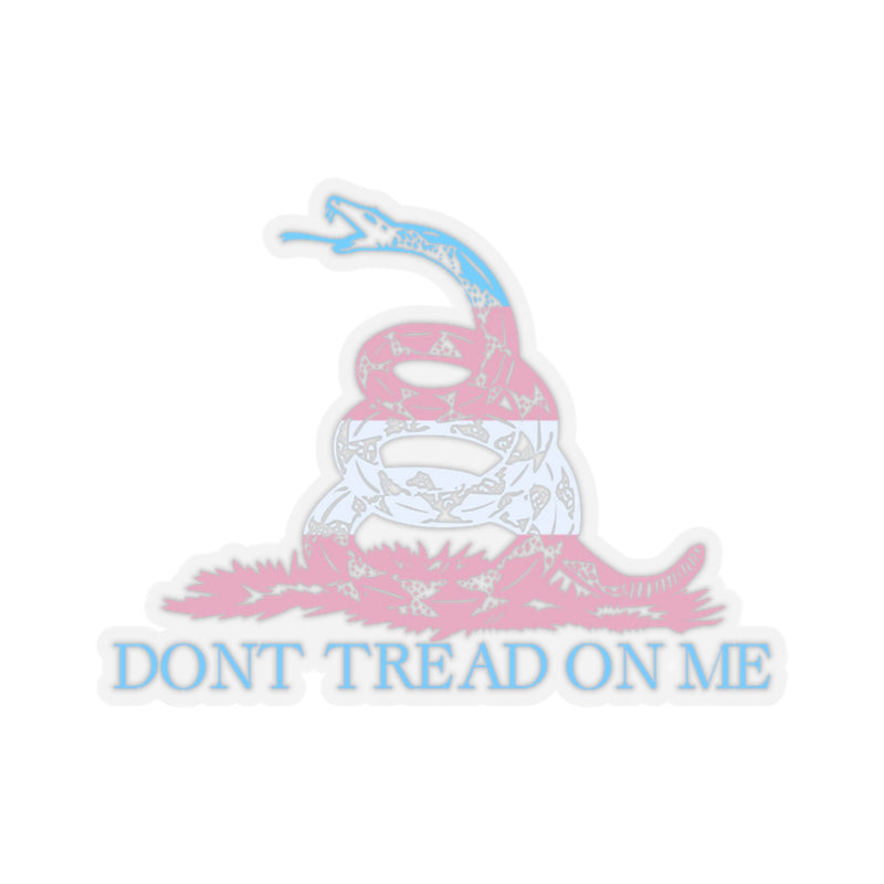 Dont Treat On Me Trans Edition Kiss-Cut Stickers - Kiss-Cut Stickers - Twisted Jezebel