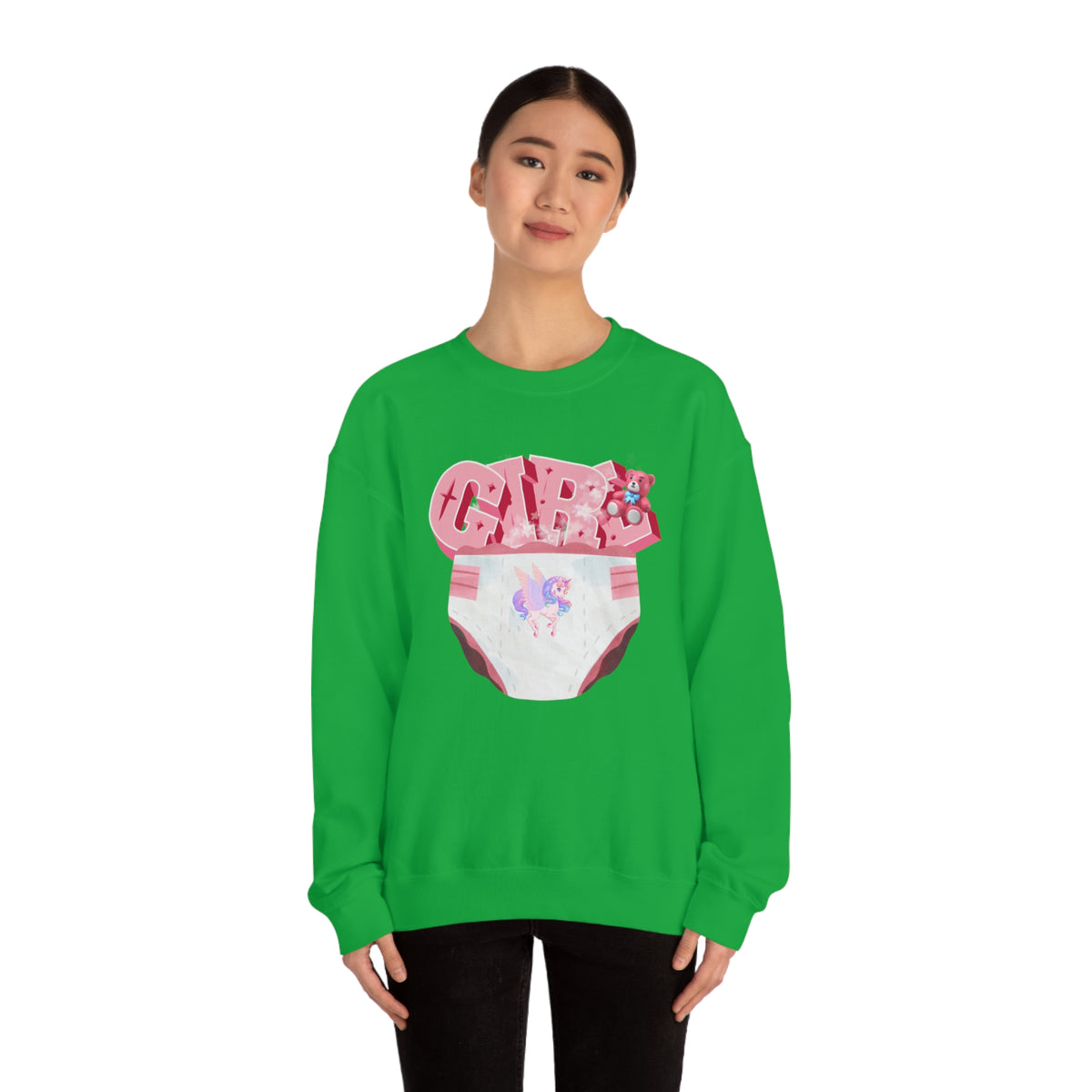 Diaper Girl Sweatshirt - Sweatshirt - Twisted Jezebel