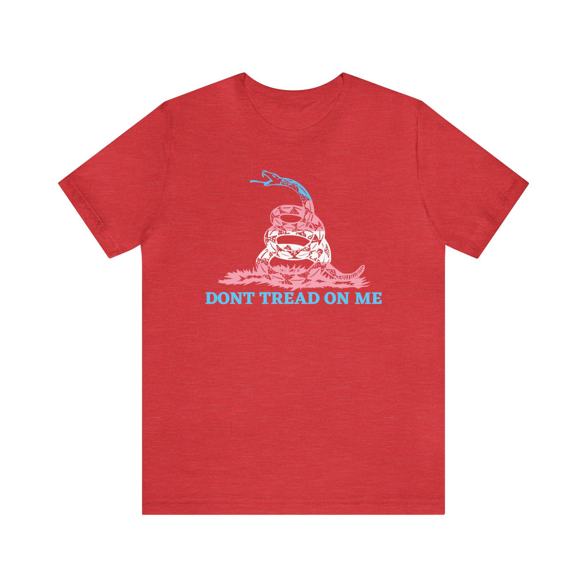 Don't Tread On Me Trans Pride Edition Tee - Tee - Twisted Jezebel