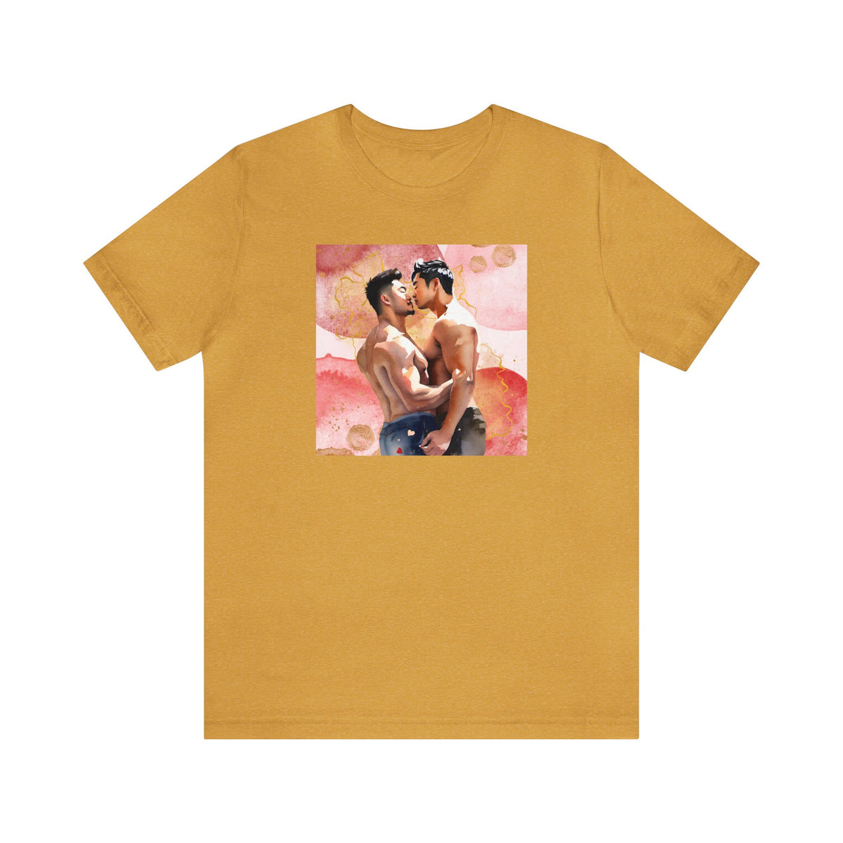 Gay Valentines: "Golden Moments" Tee - T-Shirt - Twisted Jezebel