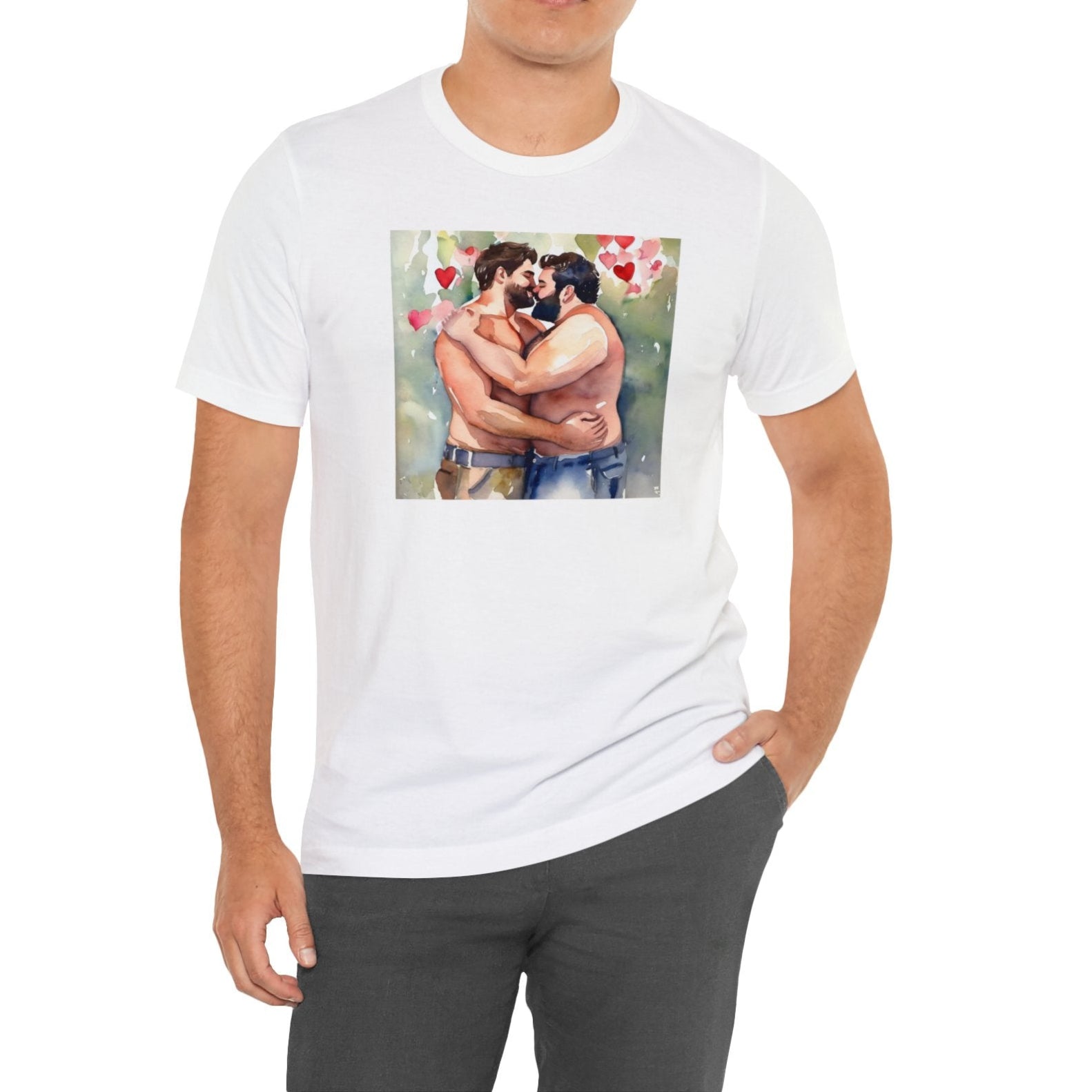 Gay Valentines: "Bound by Love" Tee - T-Shirt - Twisted Jezebel