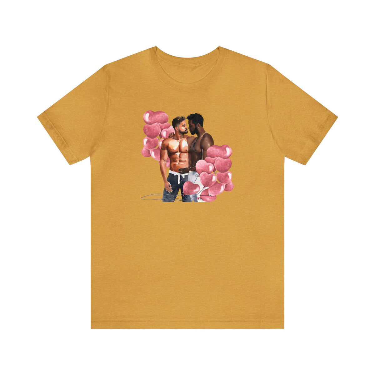 Gay Valentines: "Whispers of the Heart" Tee - T-Shirt - Twisted Jezebel