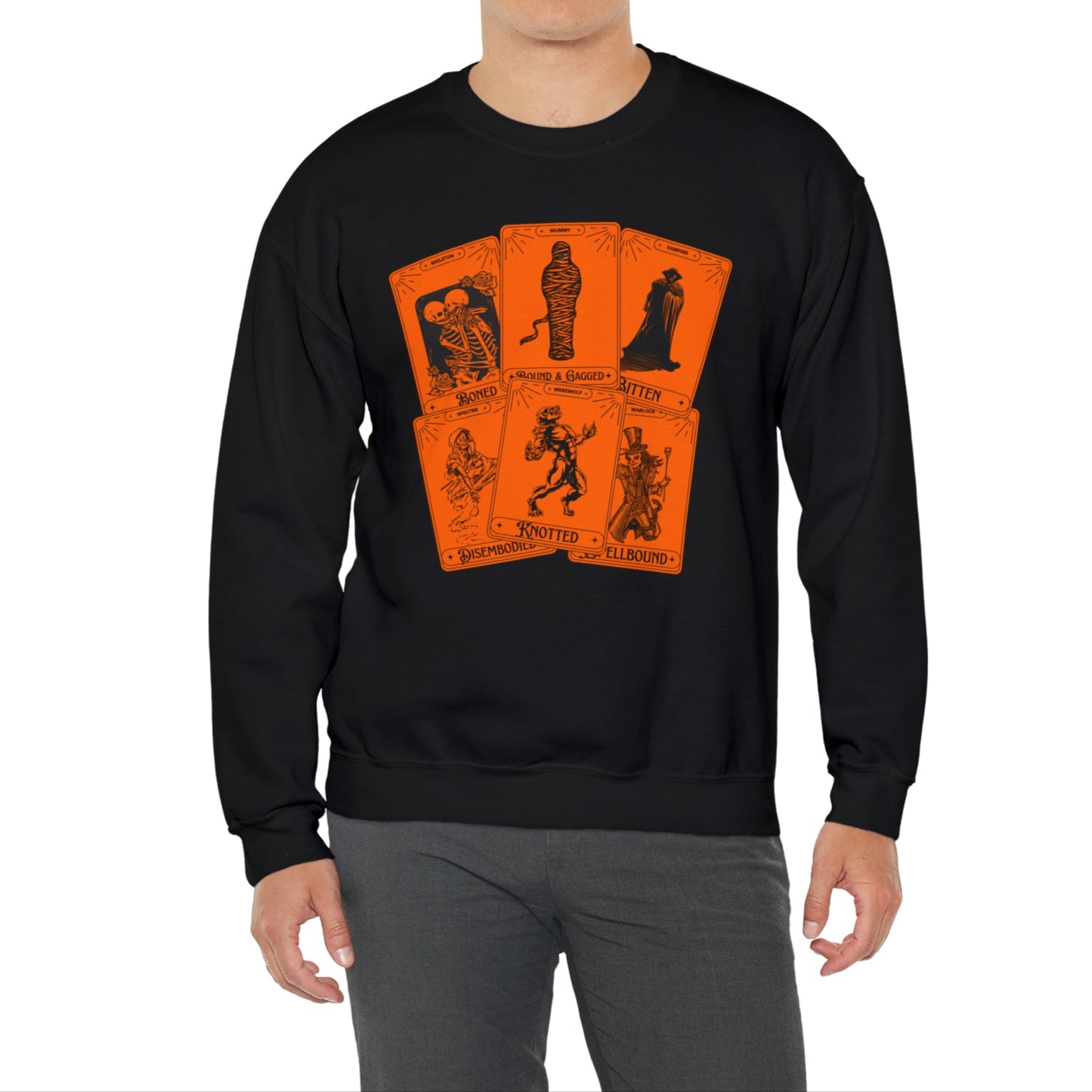 Halloween Fantasy S&M Tarot Pullover - Sweatshirt - Twisted Jezebel