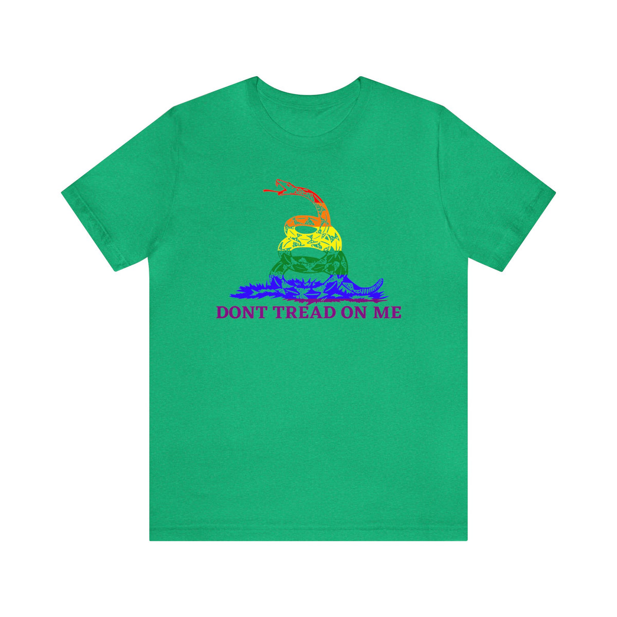 Don't Tread on Me Pride Edition Tee - Tee - Twisted Jezebel