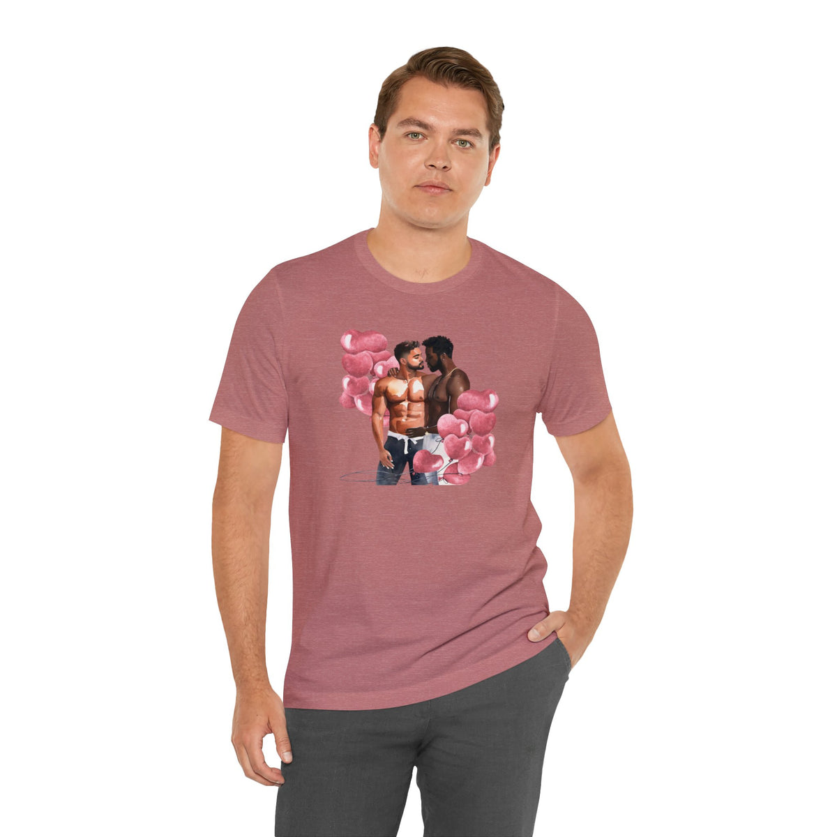 Gay Valentines: "Whispers of the Heart" Tee - T-Shirt - Twisted Jezebel
