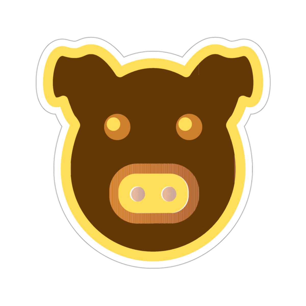 Dirty Pig Kiss-Cut Stickers - Kiss-Cut Stickers - Twisted Jezebel