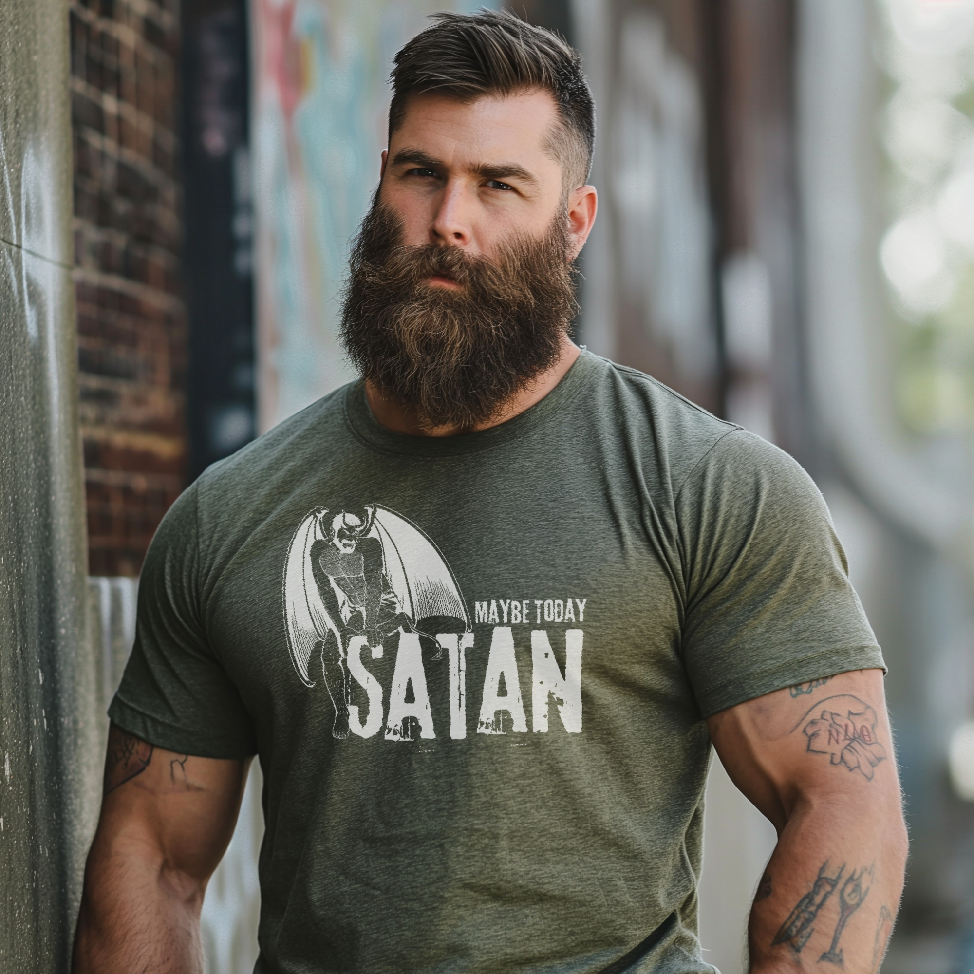 Maybe Today Satan Tee