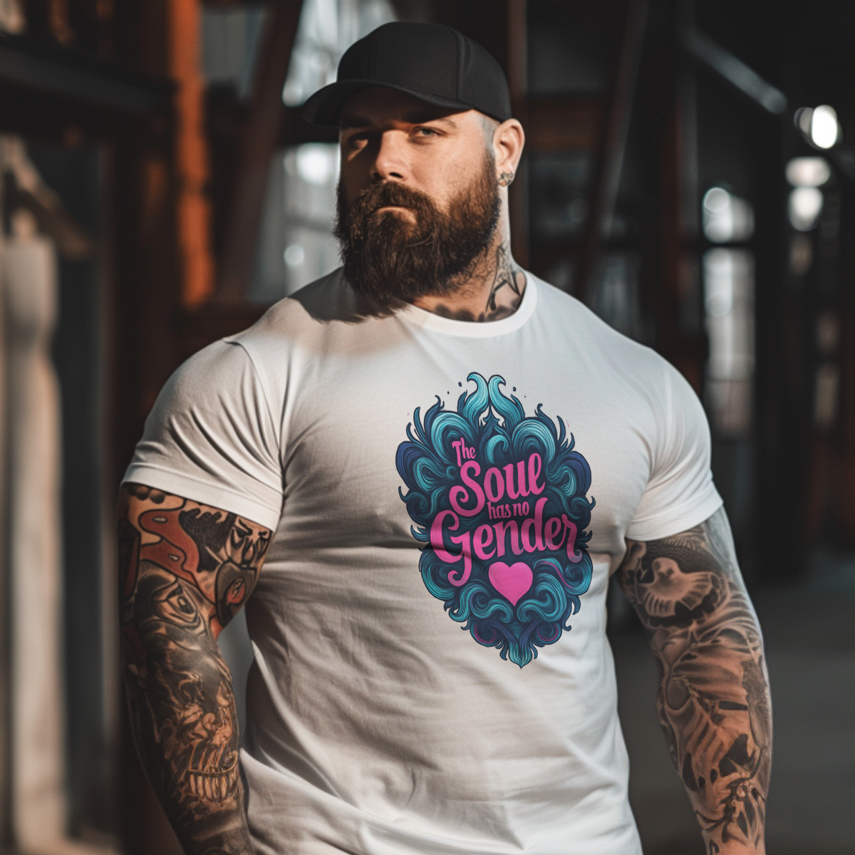 The Soul Has No Gender Trans Pride Tee