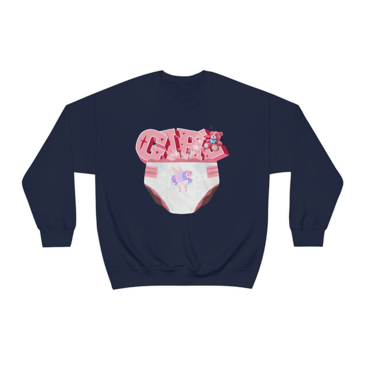 Diaper Girl Sweatshirt - Sweatshirt - Twisted Jezebel