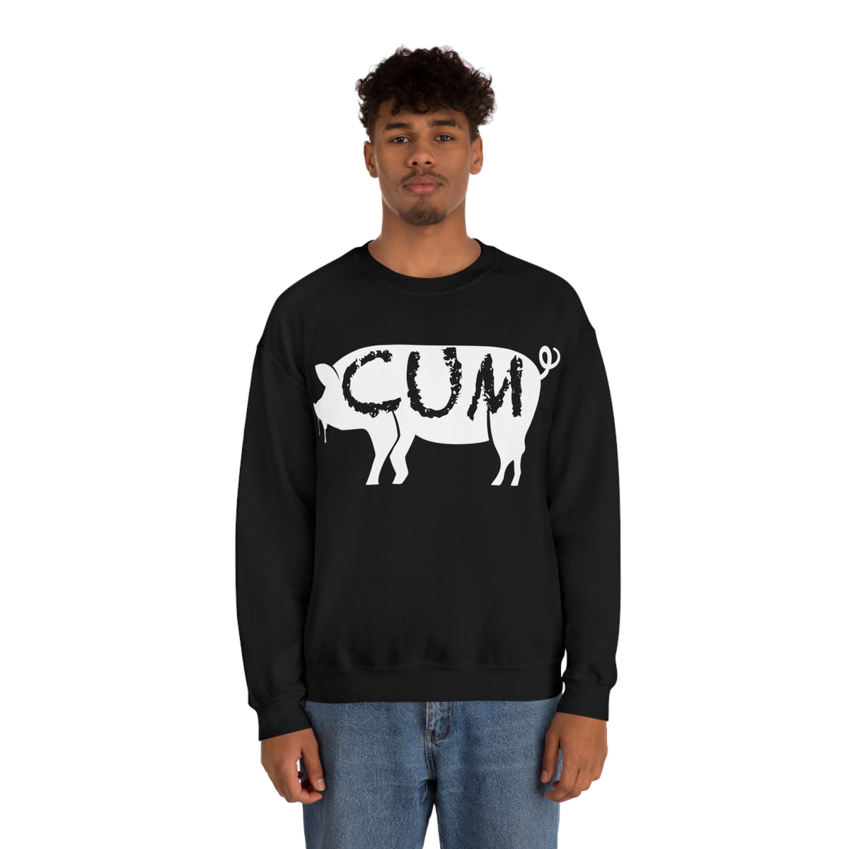 Cum Pig Pullover - Sweatshirt - Twisted Jezebel