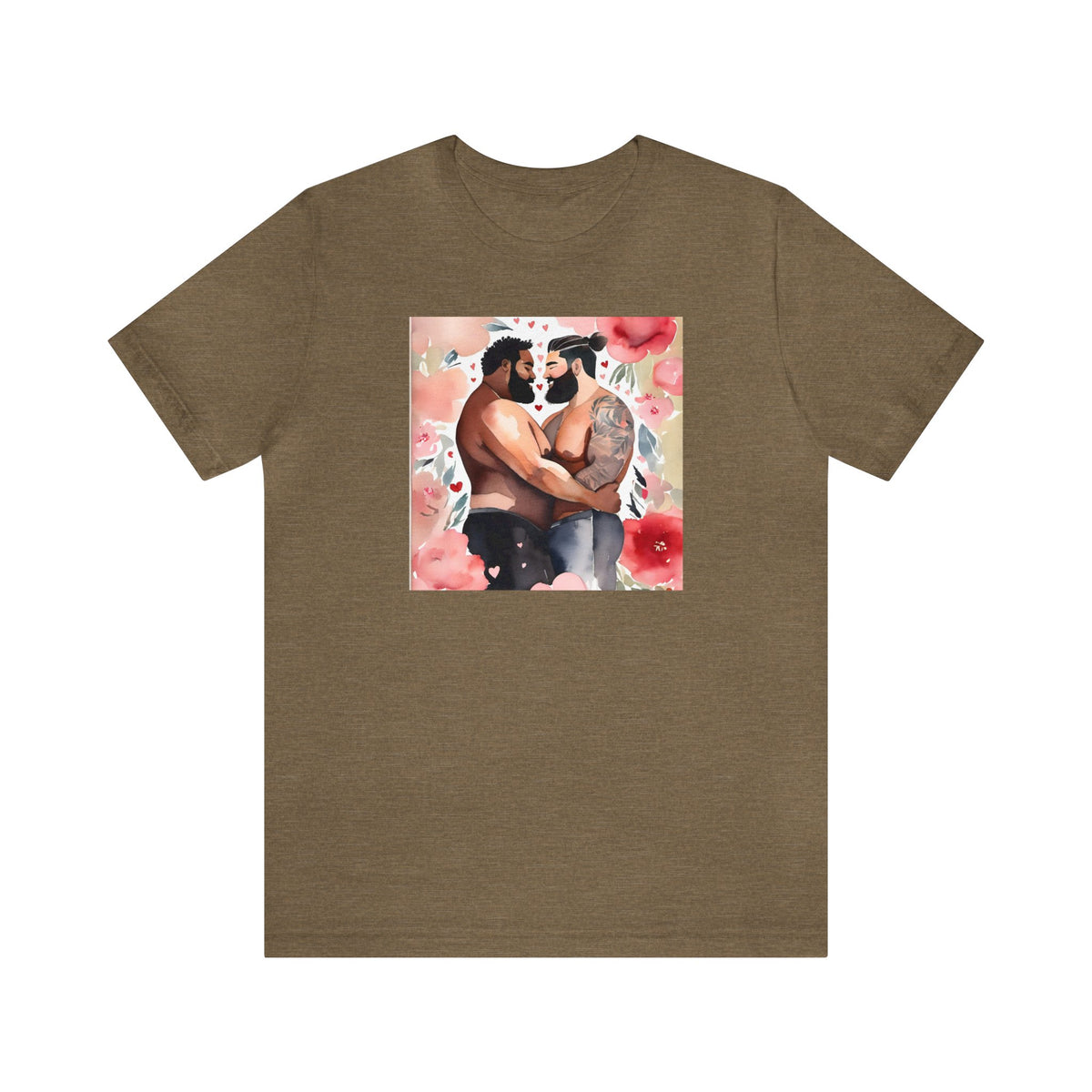 Gay Valentines: "Blossoming Love" Tee - T-Shirt - Twisted Jezebel