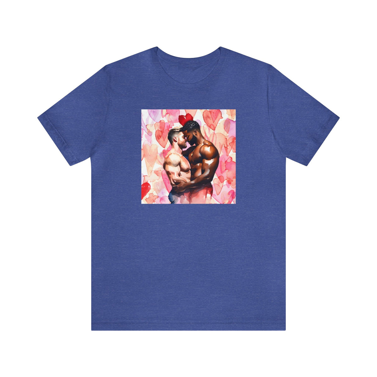 Gay Valentines: "United Hearts" Tee - T-Shirt - Twisted Jezebel