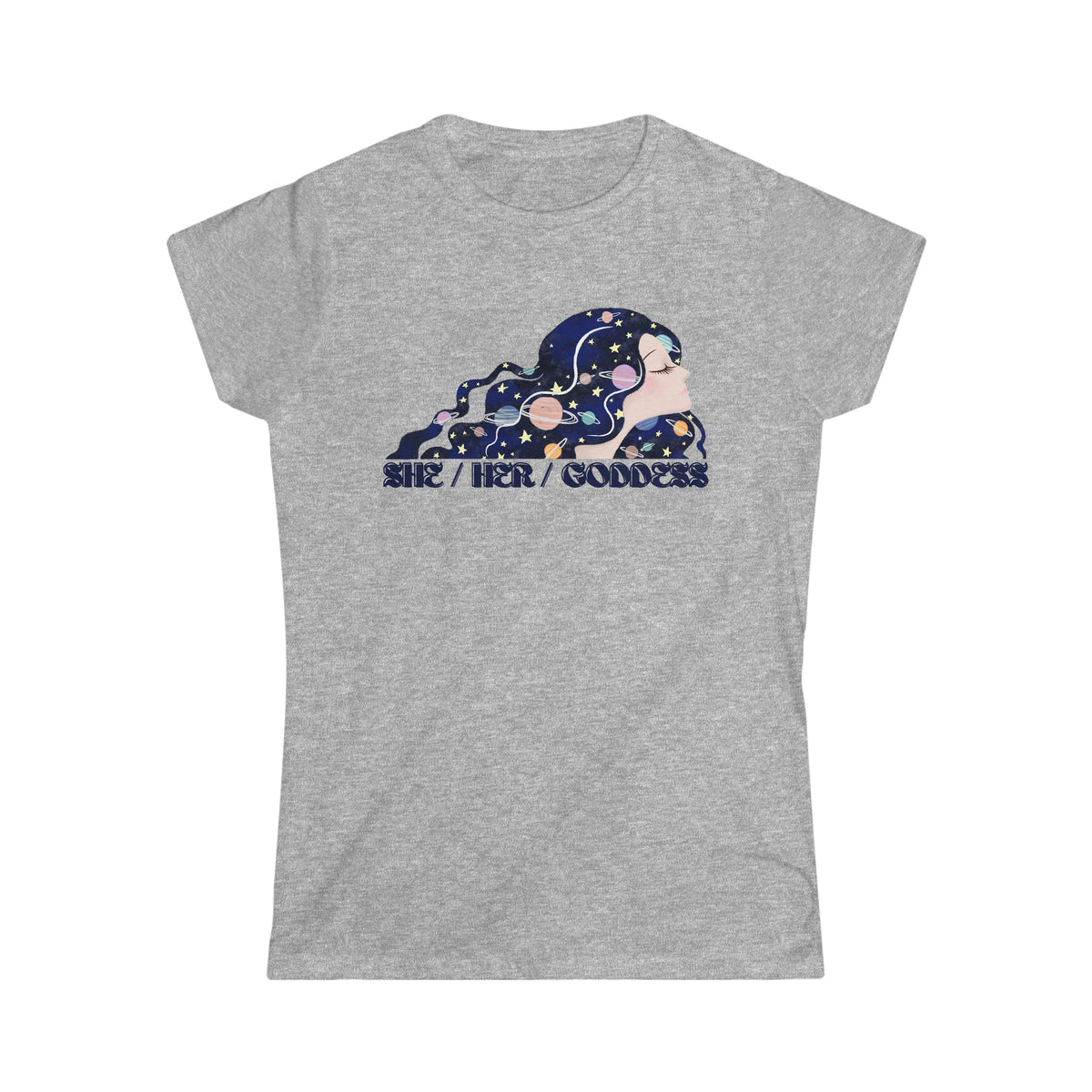 She/Her/Goddess Tee - Tee - Twisted Jezebel