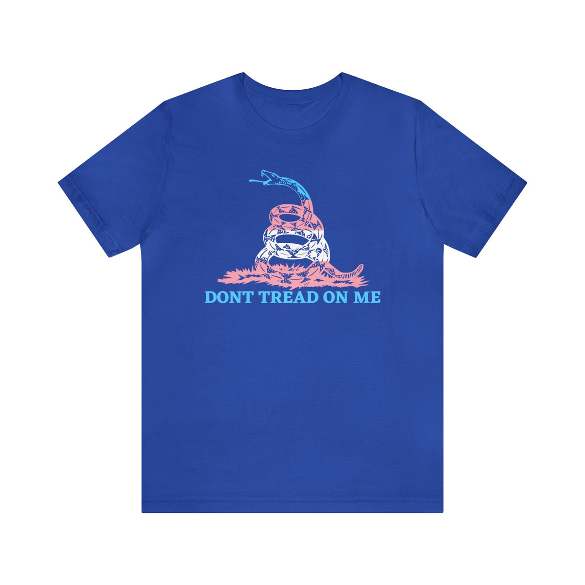 Don't Tread On Me Trans Pride Edition Tee - Tee - Twisted Jezebel