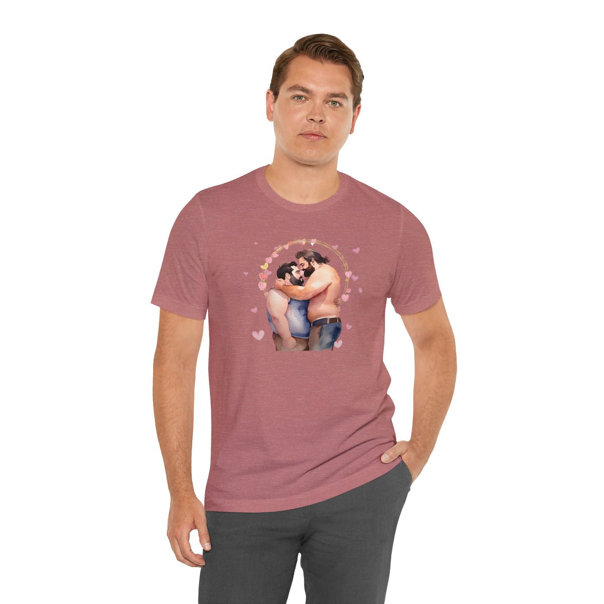 Gay Valentines: "Circle of Love" Tee - T-Shirt - Twisted Jezebel