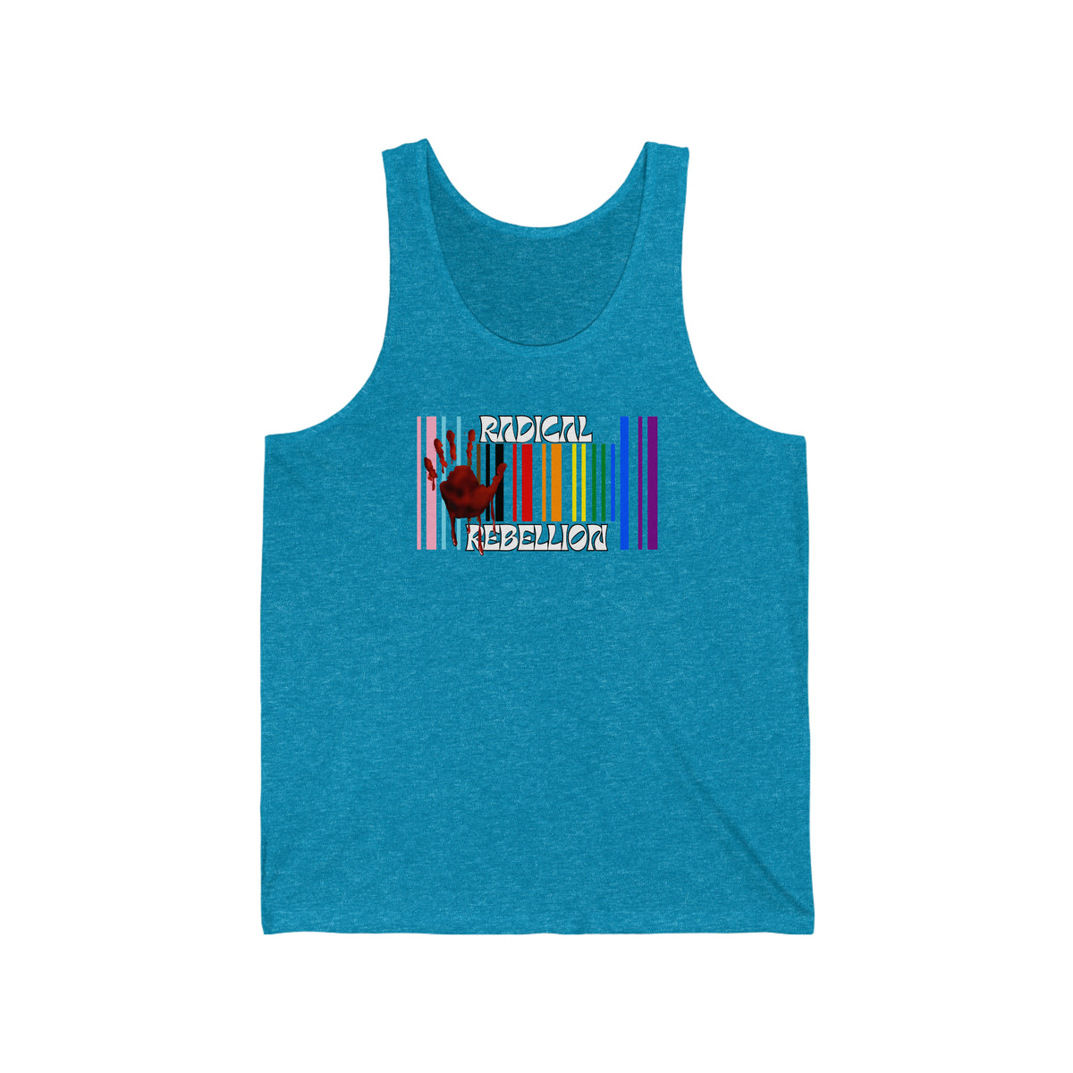 Radical Rainbow Rebellion, Blood On Your Hands Limited Edition Tank - Tank - Twisted Jezebel