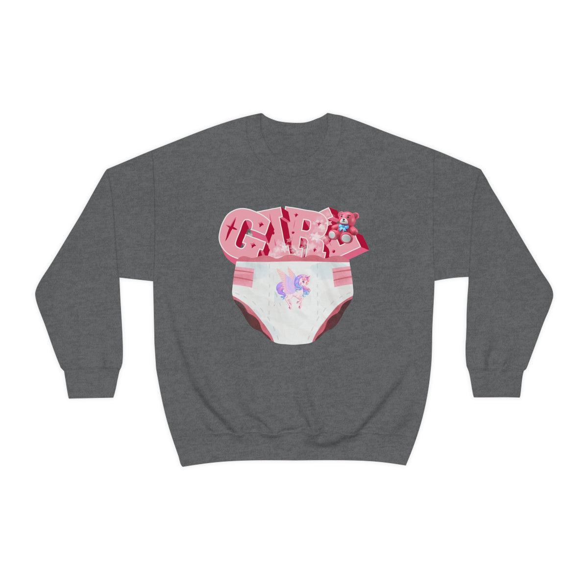 Diaper Girl Sweatshirt - Sweatshirt - Twisted Jezebel