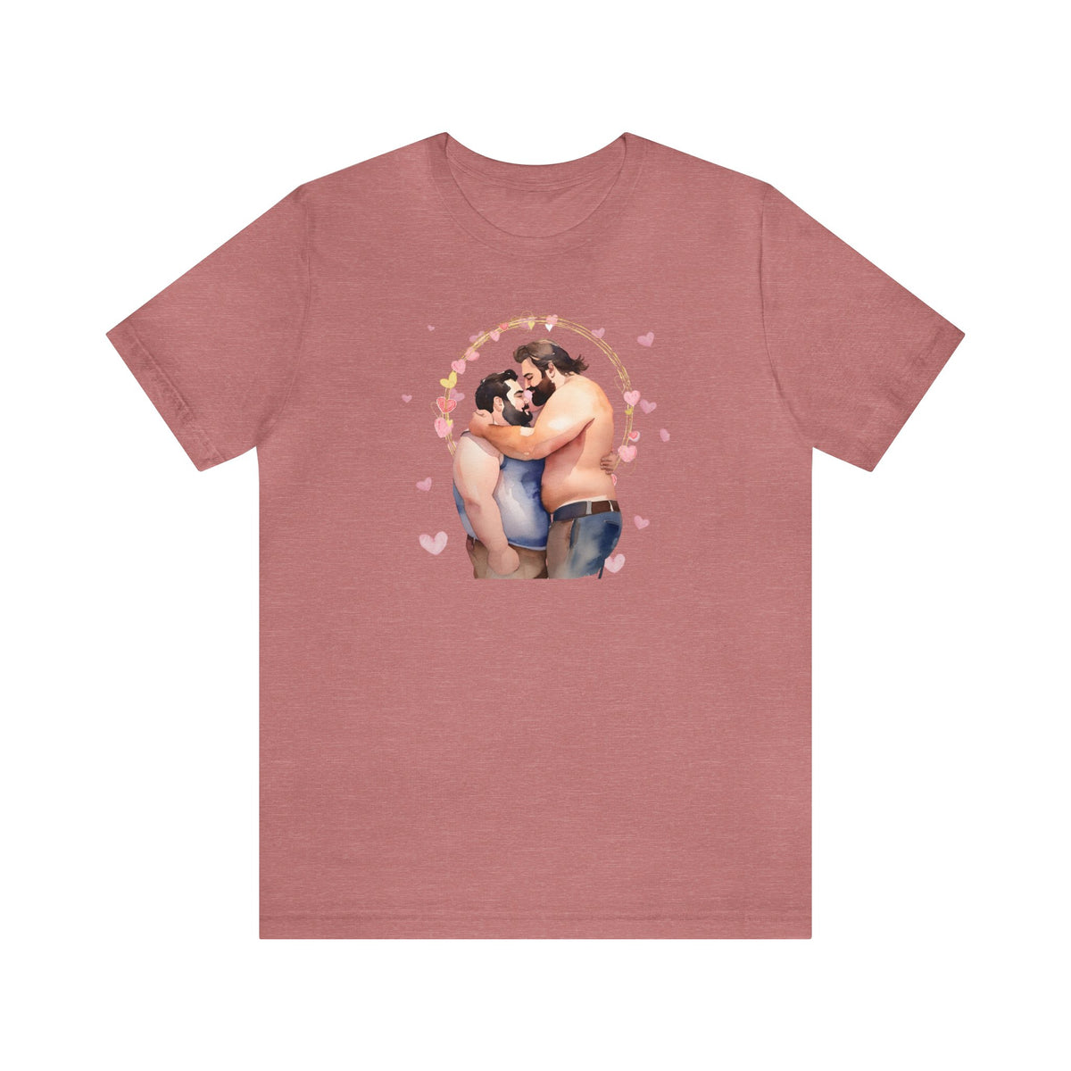 Gay Valentines: "Circle of Love" Tee - T-Shirt - Twisted Jezebel