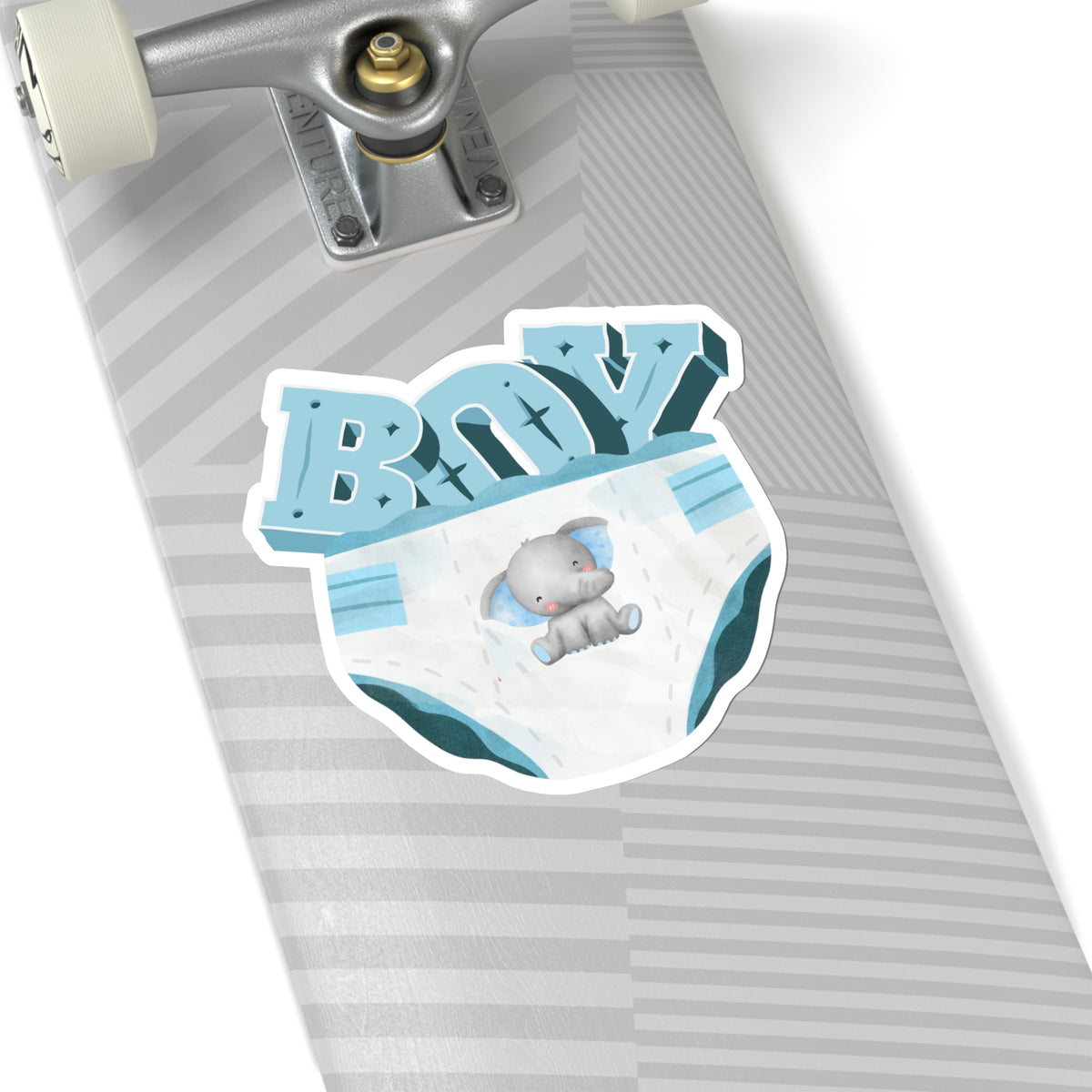 Diaper Boy Kiss-Cut Stickers - Kiss-Cut Stickers - Twisted Jezebel