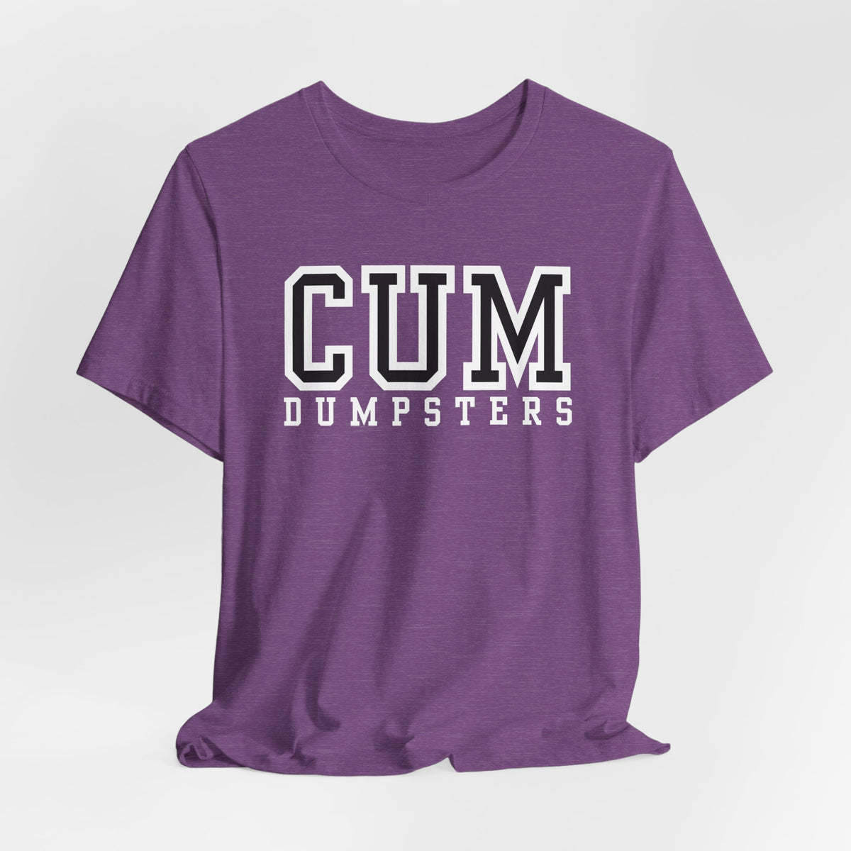 CUM Dumpsters University Letterman Tee - Tee - Twisted Jezebel