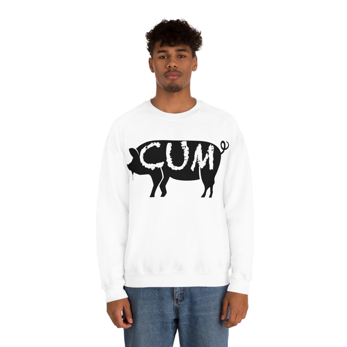 Cum Pig Pullover - Sweatshirt - Twisted Jezebel