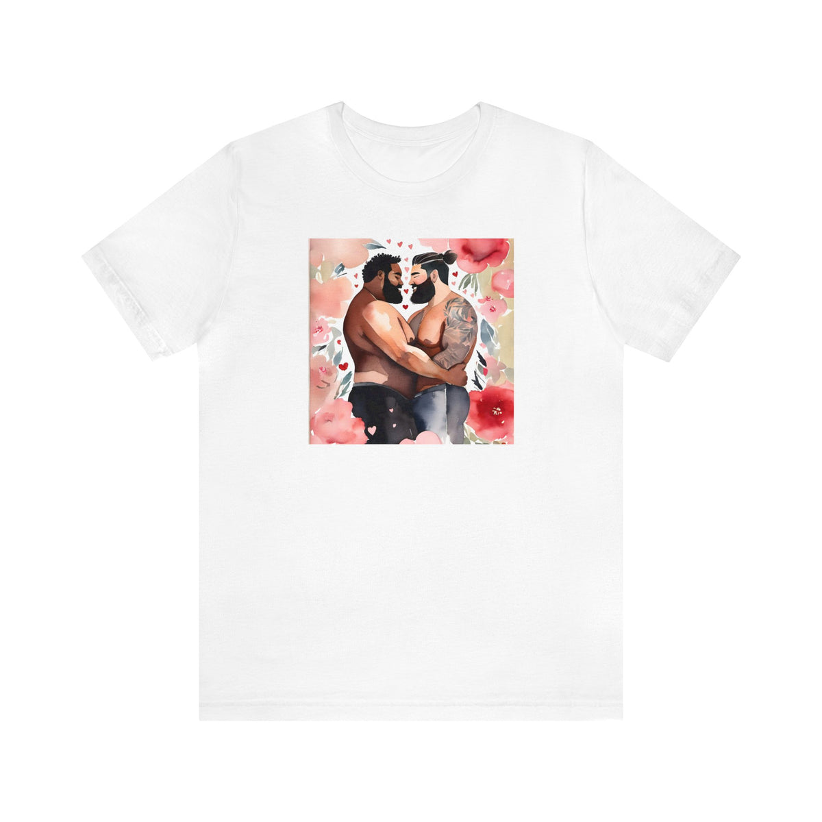 Gay Valentines: "Blossoming Love" Tee - T-Shirt - Twisted Jezebel