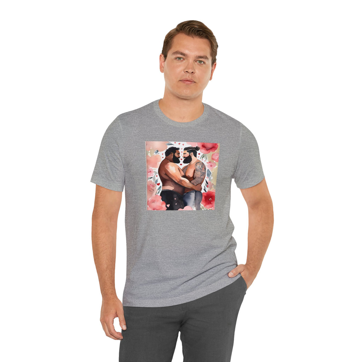 Gay Valentines: "Blossoming Love" Tee - T-Shirt - Twisted Jezebel