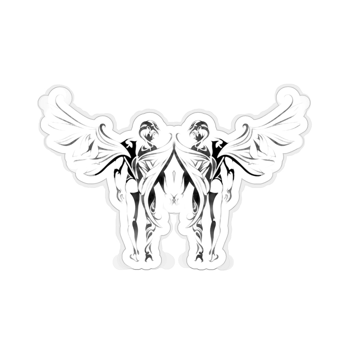 Angels in Love Kiss-Cut Stickers - Kiss-Cut Stickers - Twisted Jezebel